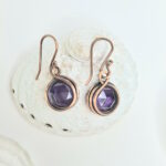 Amethyst earrings