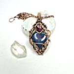 Ruby in Kyanite Pendant with Ruby