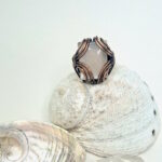 Grey Moonstone ring