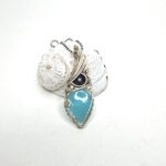 Lush - Amazonite with Onyx Pendant