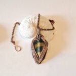 Handmade Blue Tigers Eye Pendant