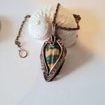 Temperance - Blue Tigers Eye Pendant