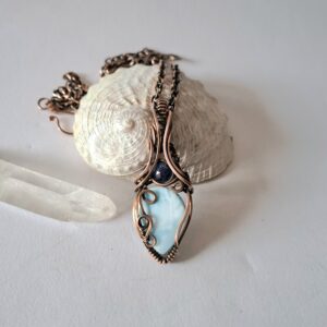 Faith - Larimar and Sapphire