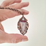 Ocean Jasper Pendant with Rubies