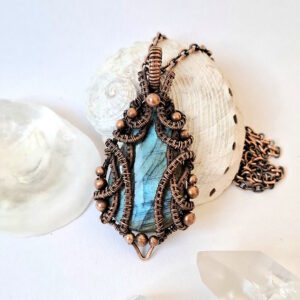 Shrine of Remembrance -  Labradorite Pendant