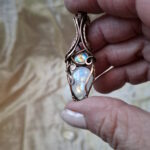 Handmade Rainbow Moonstone Necklace
