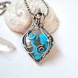 Handmade Persian Turquoise Necklace
