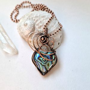 Handmade Paua shell Necklace