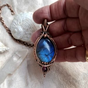 Blue Labradorite Necklace