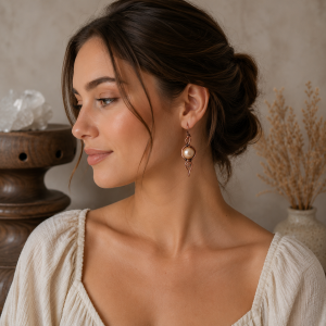 Handmade Pearl Earrings