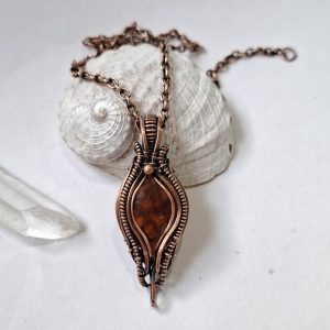 Handmade Garnet Necklace